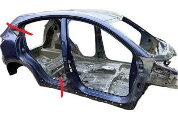 HONDA HR V II REAR BELT BATHTUB FENDERS LEFT RIGHT FLOOR B594P 16 r