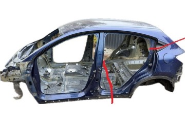 HONDA HR V II REAR BELT BATHTUB FENDERS LEFT RIGHT FLOOR B594P 16 r Part manufacturer Honda OE