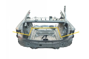 REAR BELT BATH VOLVO S90 II 2016 2020 SEDAN PAINT CODE 711 16