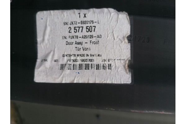 FORD FOCUS KOMBI 21r DRZWI LEWE PRZOD NOWE ORYG Installation side front left
