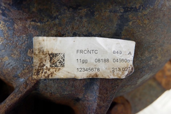 Reductor delantero LAND ROVER DISCOVERY III (L319) 5H223017EA 2.7L dié