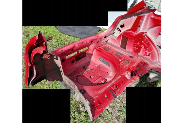 AUDI A1 8X BATH BELT REAR FLOOR 3D LZ3M Part manufacturer Audi OE