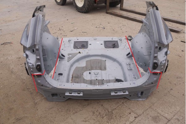 SPORTAGE V NQ5 GT LINE 25R BELT REAR TUB TRUNK QUARTER REAR H5