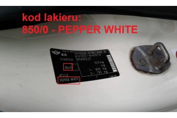 Rear Belt Rear Bathtub 850 0 MINI COOPER R56 3D HB 06 10 Version European
