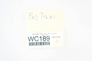 WC189 Refuerzo de Paragolpes Trasero para Skoda Scala