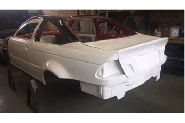 BMW E46 M3 BMW E46 COUPE FULL REAR BLOTTERS laminate motorsport Packaging status original