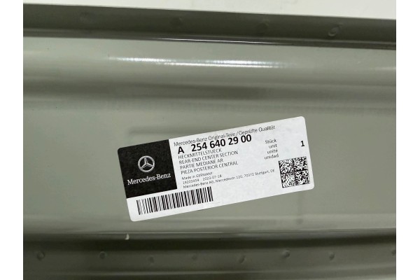 MERCEDES GLC W254 A254 BELT REAR WALL NEW ORIGINAL Part manufacturer Mercedes Benz OE