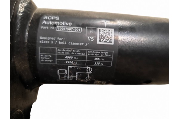 Juego de gancho de remolque trasero Tesla Model X 102758100F