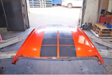 WD286 Dodge Challenger III Roof Go Mango Orange PVP Car type passenger cars
