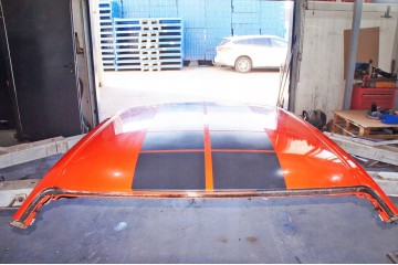 WD286 Dodge Challenger III Roof Go Mango Orange PVP Customs tariff code 87082990
