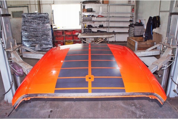 WD286 Dodge Challenger III Techo Envolvente - Go Mango Orange (PVP)