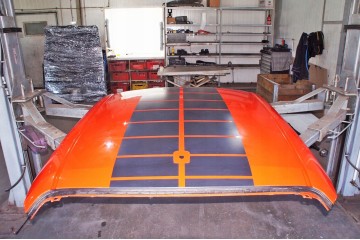 WD286 Dodge Challenger III Techo Envolvente - Go Mango Orange (PVP)