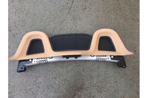 Porsche Boxster 981 982 cabrio paak bezpieczenstwa kapotaz dachu bezowy