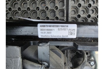 BMW G20 G21 ELECTRIC TOWBAR Customs tariff code 87082990