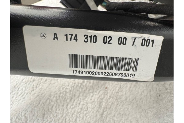 Barra de Remolque Eléctrica Completa para Mercedes-Benz CLA C174 A1743