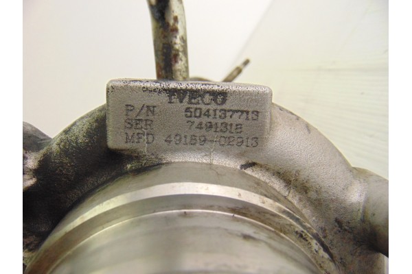 504137713 TURBOCOMPRESOR IVECO DAILY FURGÓN Caja cerrada gran espacio 35C... batalla 3950 2008 504137713 205927 IVECO - 3