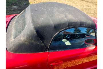 ROOF AUDI TT 8N 2004R CONVERTIBLE BLACK GLASS DOES NOT PEEL OFF