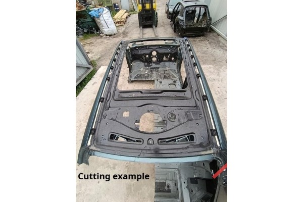 Roof BMW iX 2023 Quality of parts according to GVO O original with manufacturer s logo OE