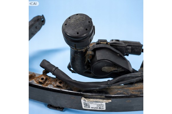 Electric Towing Hook AUDI A4 S4 B9 Original OE Rear 15 19 8W0800491M Color gray