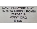 ROOF PLATING FLAP TOYOTA AURIS II STATION WAGON 12 18 NEW ORIGINAL Catalog number of the part AXD6628