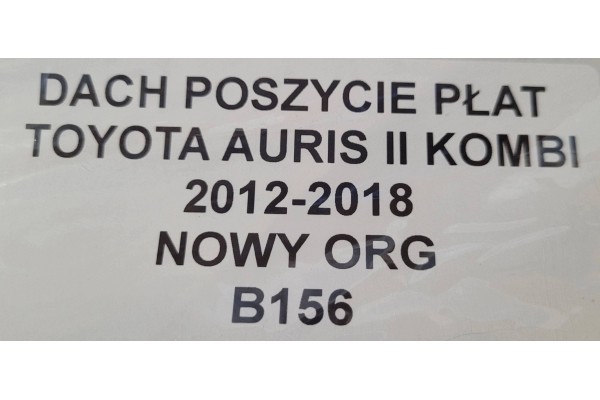 ROOF PLATING FLAP TOYOTA AURIS II STATION WAGON 12 18 NEW ORIGINAL Catalog number of the part AXD6628