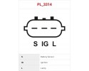 New Alternator A6646S Car type passenger cars