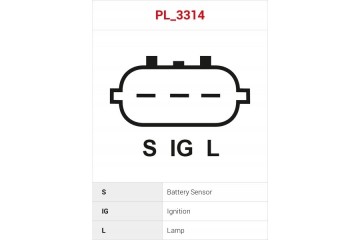 New Alternator A6646S Car type passenger cars