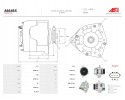 New Alternator A6646S Alternator charging current 80 A