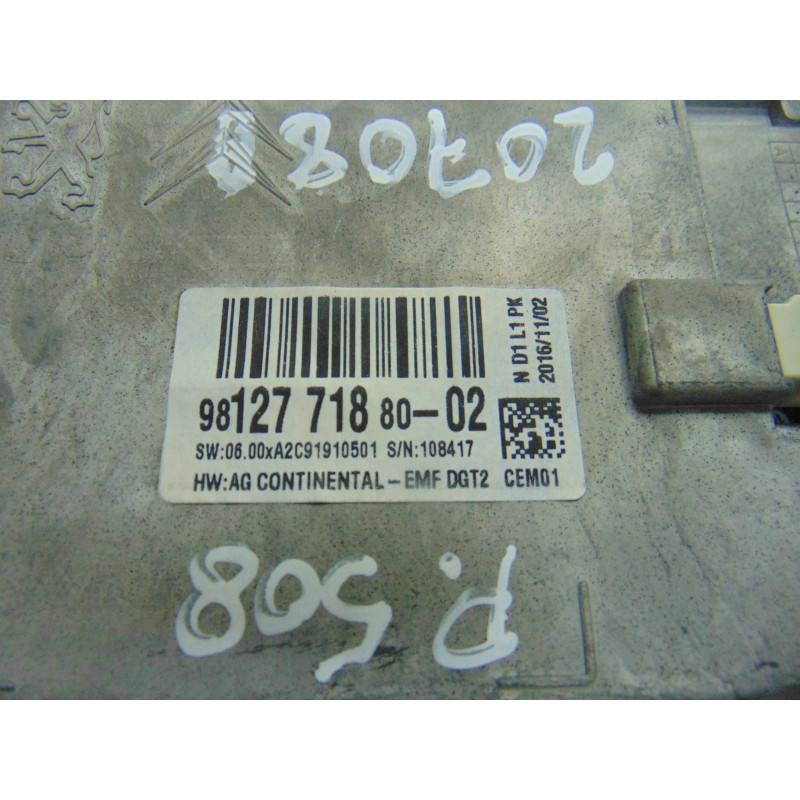 9812771880 PANTALLA MULTIFUNCION PEUGEOT 508 SW