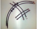 BMW 3 Braided Brake Cables E90 E91 E92 Part manufacturer Pizza Brakes