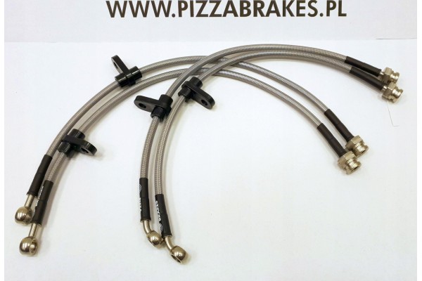 Braided brake hoses HONDA ACCORD VII CL Catalog number of the part Przewody hamulcowe w oplocie HONDA ACCORD VII CL