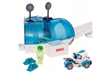 Large set of BRIO World space station Car type cargo vans