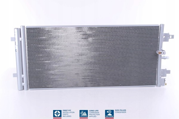 Condenser air conditioning NISSENS 940589 Part manufacturer Radiator