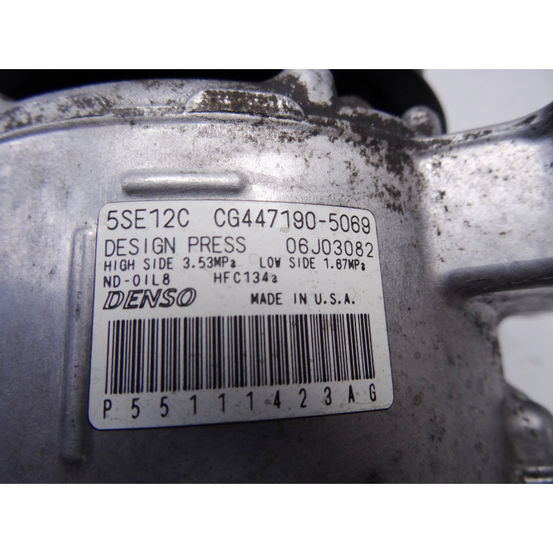 4471905069 COMPRESOR AIRE ACONDICIONADO DODGE CALIBER (PM) S 2007 4471905069 208797 DODGE - 4