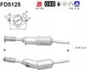 FD5125 PARTICULATE FILTER DPF RENAULT CLIO III 1 5DCI EURO 5