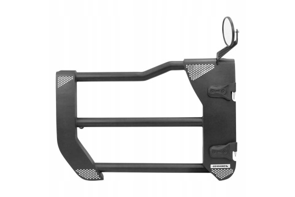 Pipe Door Front Go Rhino Trailline Color black