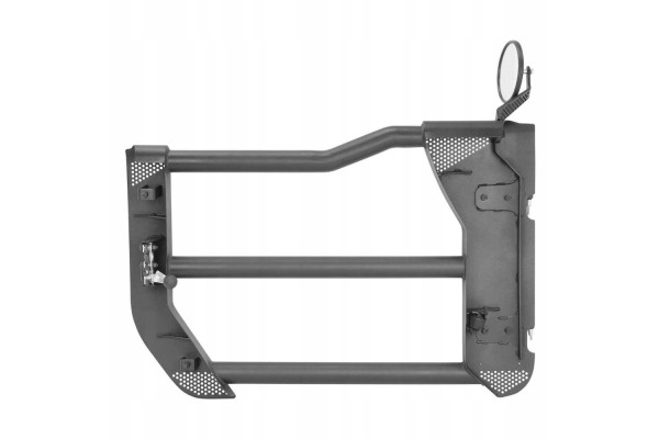 Pipe Door Front Go Rhino Trailline Installation side front left