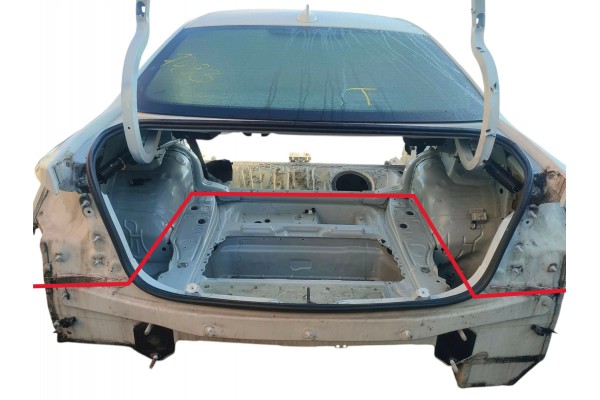 REAR BELT BATH BMW F32 COUPE LAK ALPINWEISS III 300 13 17