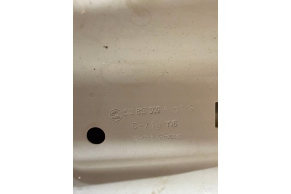 SKODA RAPID 5JJ BELT REAR REINFORCEMENT 5JJ813309A 5JJ813305 Car type passenger cars