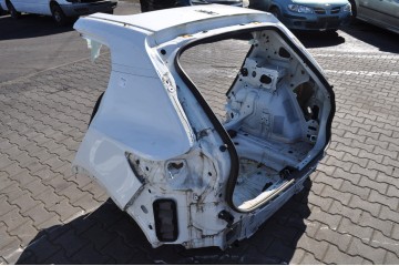 Panel trasero, bañera trasera y guardabarros trasero izquierdo y derec