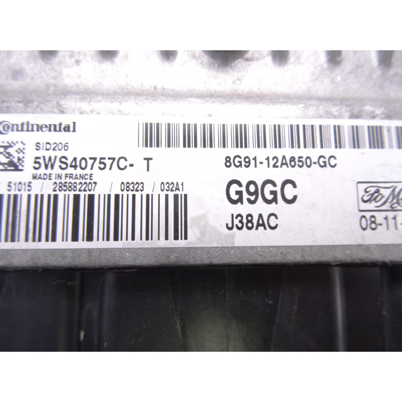 8G9112A650GC CENTRALITA MOTOR UCE FORD MONDEO SPORTBREAK (CA2) Trend X 2009 8G9112A650GC 211191 FORD - 2