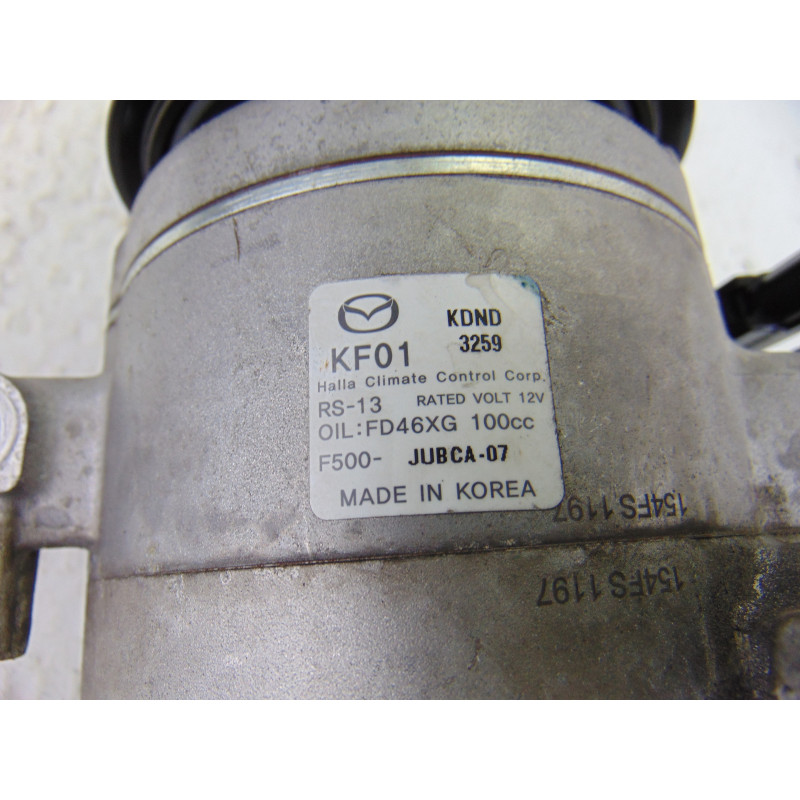 KDND3259 COMPRESOR AIRE ACONDICIONADO MAZDA 3 BERLINA / SEDÁN (BM/BN) Luxury 2014 KDND3259 201124 MAZDA - 3