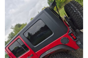 JEEP WRANGLER JK 5D 2007 17 HARDTOP 2x PANEL FLAP GLASS REAR ROOF COMPLETE Catalog number of the part JEEP WRANGLER JK 5D
