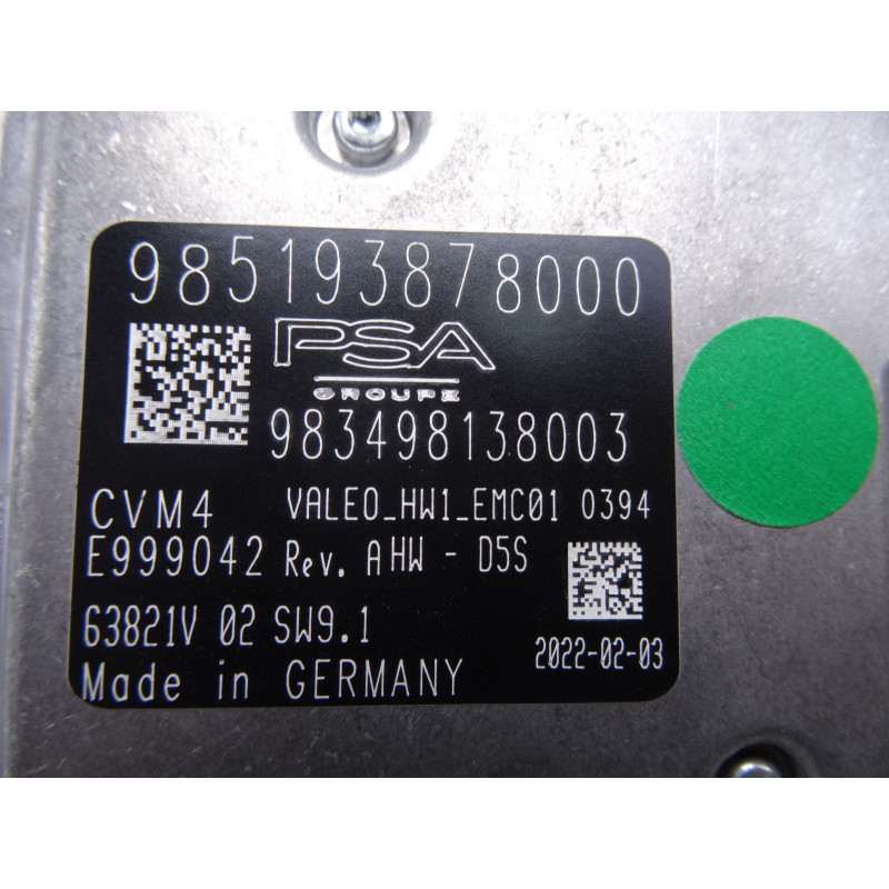 9851938780 MODULO ELECTRONICO PEUGEOT 308 (P5)