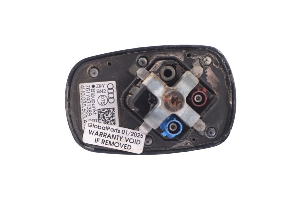 Antena de techo tipo aleta de tiburón Audi A8L 4H, Negro Fantasma - Z9