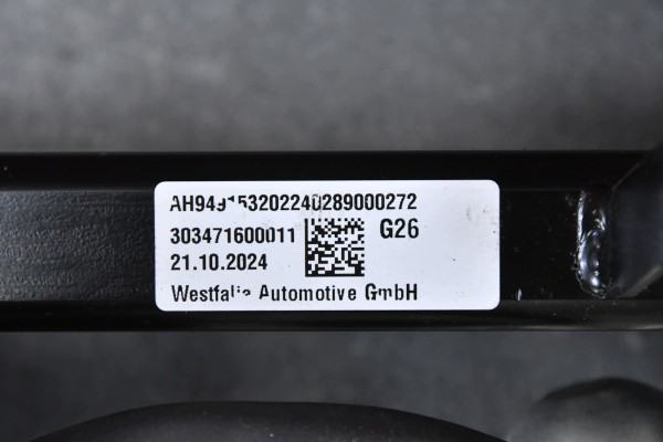 TOWING HOOK ELECTRIC BEAM INSTALLATION BMW 4 G26 i4 G26 200km Catalog number of the original 5A48082 9491532