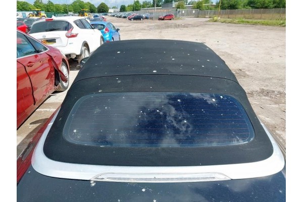 MERCEDES W205 C205 CONVERTIBLE ROOF COMPLETE PERFECT BLACK PROVEN HINGE