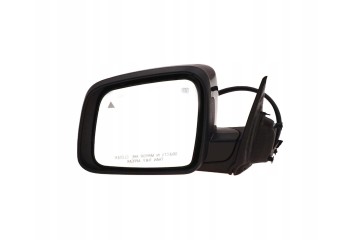 DODGE DURANGO 2011 2022 MIRROR BLACK WITH DIRECTION AND BLIND SPOT LEFT Catalog number of the part EBD99BE