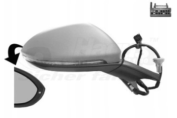 VAN WEZEL EXTERIOR MIRROR VW GOLF VII 08 12 RIGHT