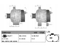 Alternator DENSO DAN1133 Car type passenger cars